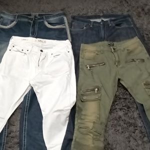 Polo Hollister black premium jeans men